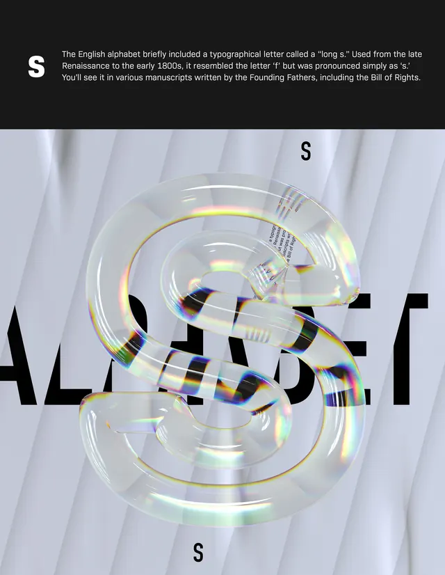 Abstract Glassmorphism Typography Design, glassmorphism, minimal, light