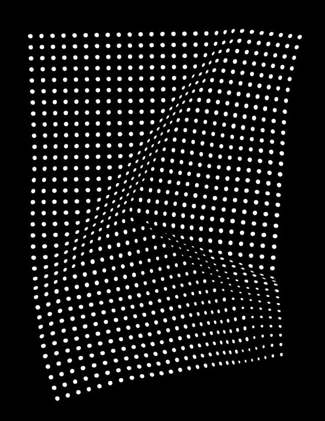 Abstract Dotted Fabric Texture, minimal, monochrome, high-contrast