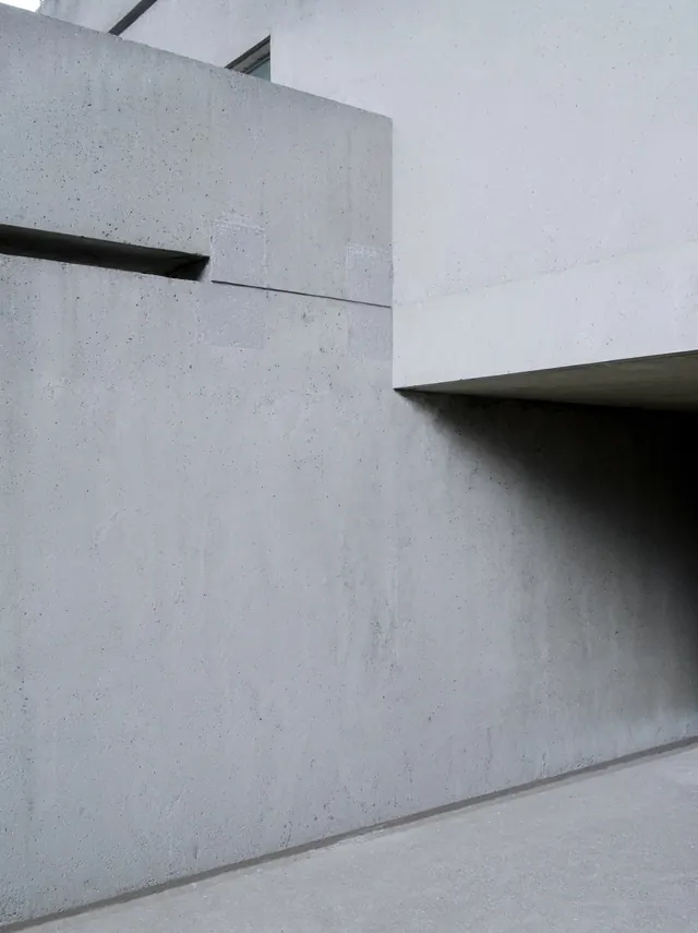 Minimalist Concrete Architecture, minimal, brutalist, monochrome