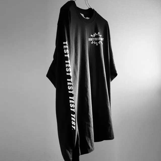 Oversized Graphic T-Shirt Mockup, minimal, monochrome, monochrome