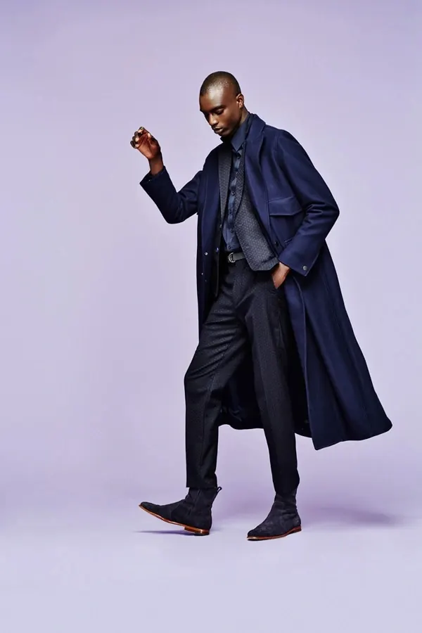 Fashion Editorial Portrait, minimal, luxury, dark