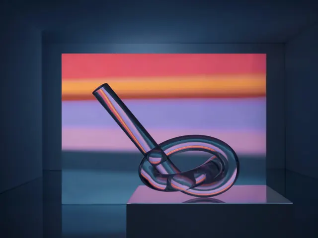 3D Render of a Stylized Pipe, minimal, 3d-render, vibrant