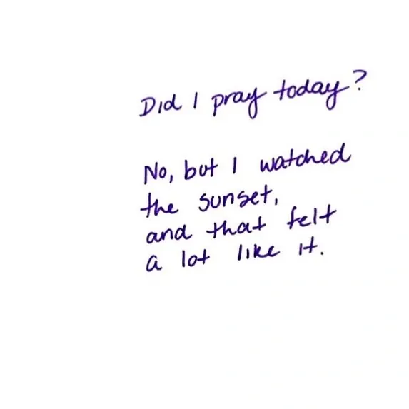 Handwritten Reflection Quote, minimal, organic, light