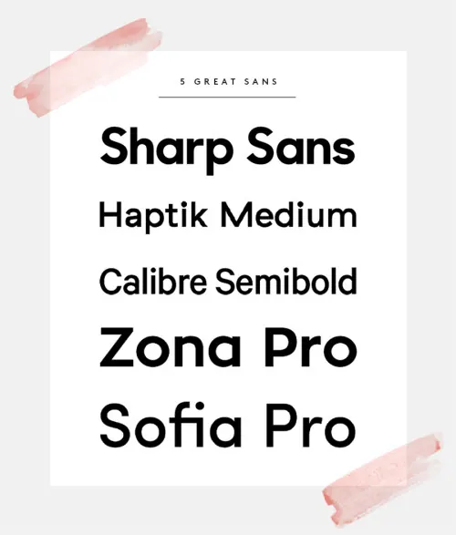 Great Sans Type Specimen, minimal, corporate-clean, light