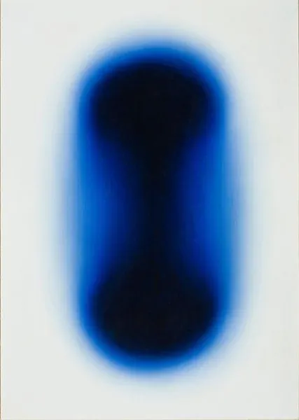 Abstract Blue Gradient Shape, minimal, abstract, cool