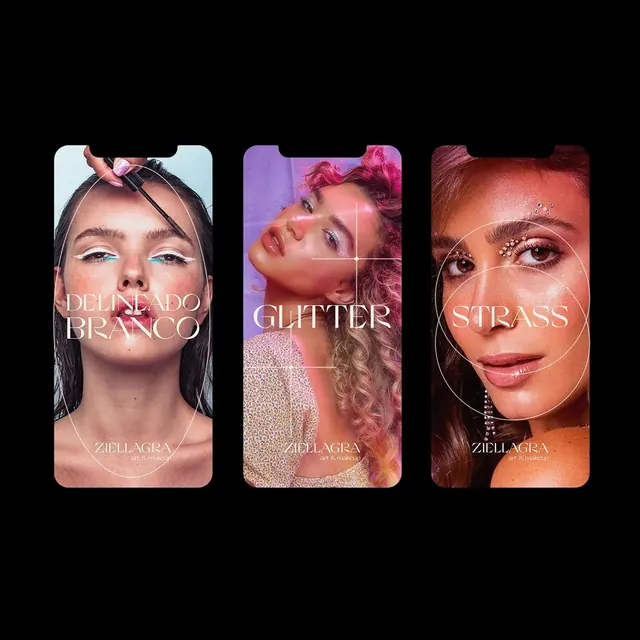 Beauty and Skincare Editorial Layout, luxury, editorial, warm