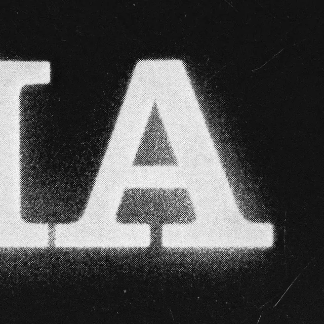 White Sans-Serif Typography on Black Background, minimal, monochrome, monochrome