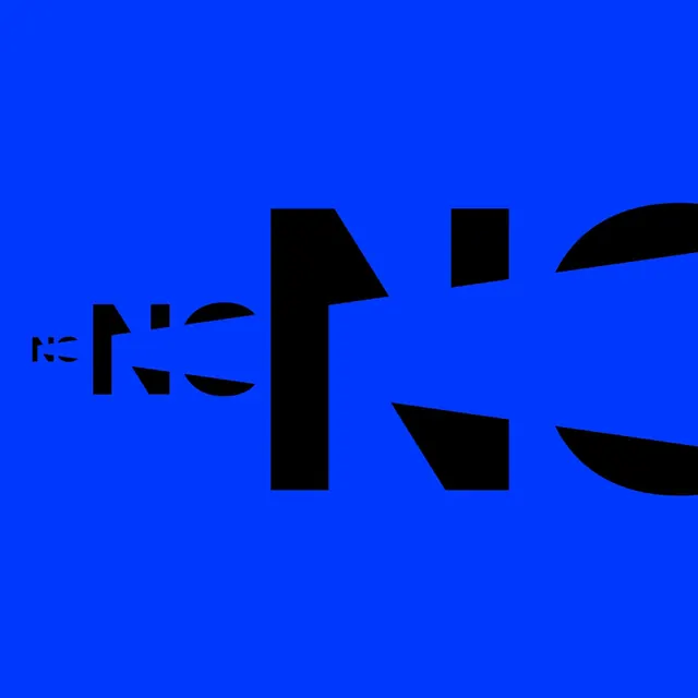 Abstract Geometric Wordmark, brutalist, neo-brutalist, vibrant