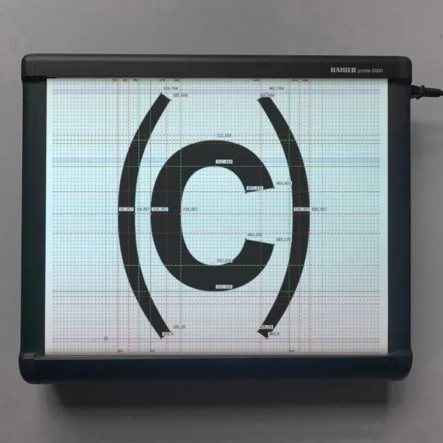 Technical Type Specimen, minimal, swiss, monochrome