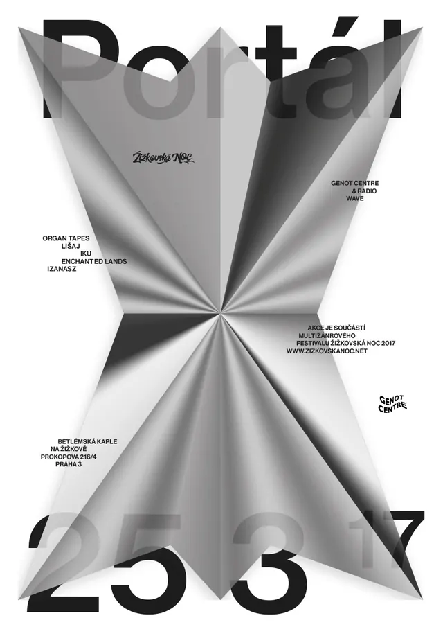 Abstract Geometric Poster Design, geometric, abstract, monochrome