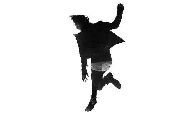 Monochrome Silhouette Figure, monochrome, minimal, monochrome