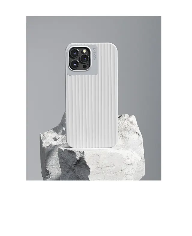 Smartphone Mockup on Stone Base, minimal, luxury, light