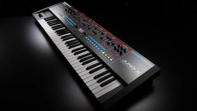 Digital Piano Mockup, dark-mode, 3d-render, dark