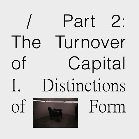 The Turnover of Capital - Part 2, minimal, swiss, high-contrast