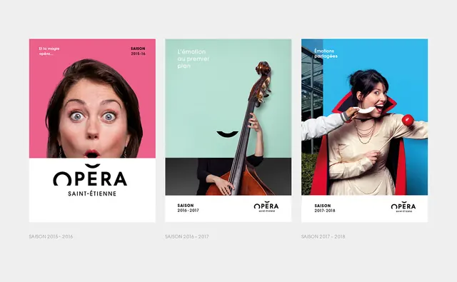 Opera House Marketing Collateral, editorial, minimal, vibrant
