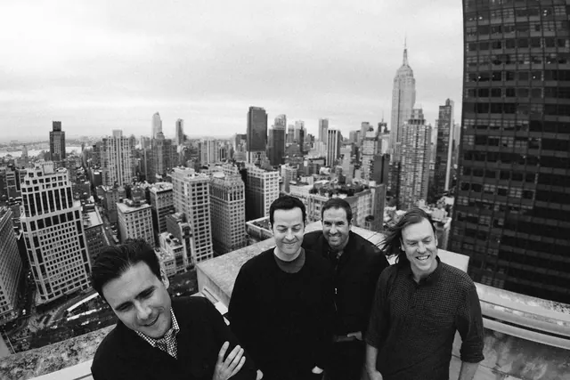 Group Portrait in New York City, monochrome, photographic, monochrome