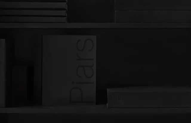 Minimalist Vertical Wordmark Mockup, minimal, dark-mode, dark