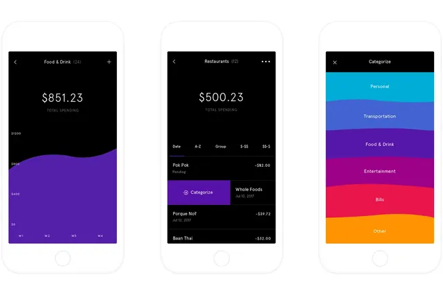 Mobile App UI Design Variations, minimal, corporate-clean, dark