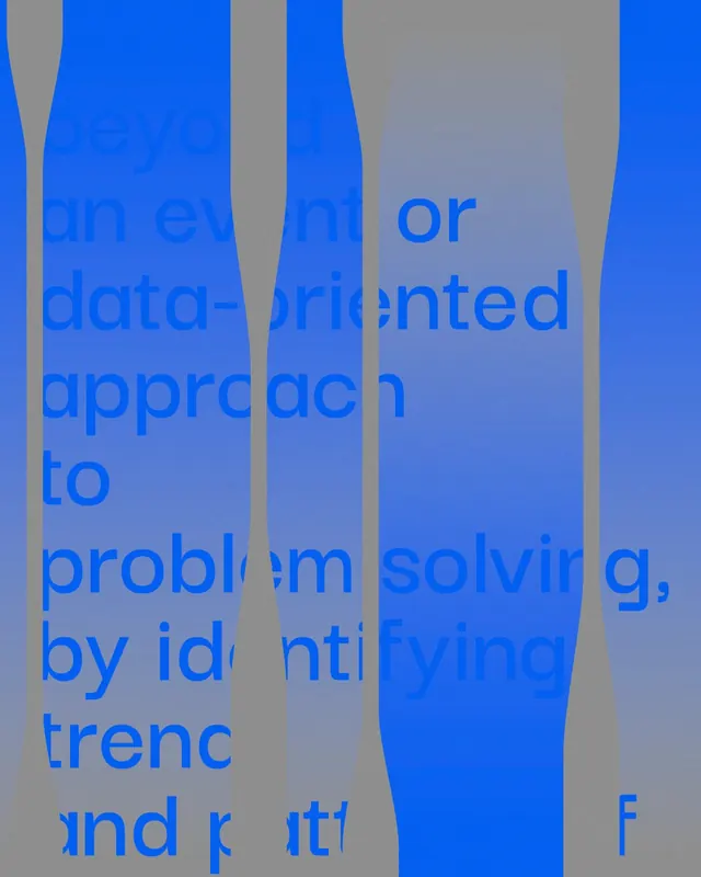 Data-Driven Typography Graphic, swiss, minimal, high-contrast
