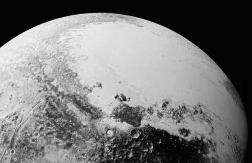 Celestial Body Surface Detail, photographic, monochrome, monochrome