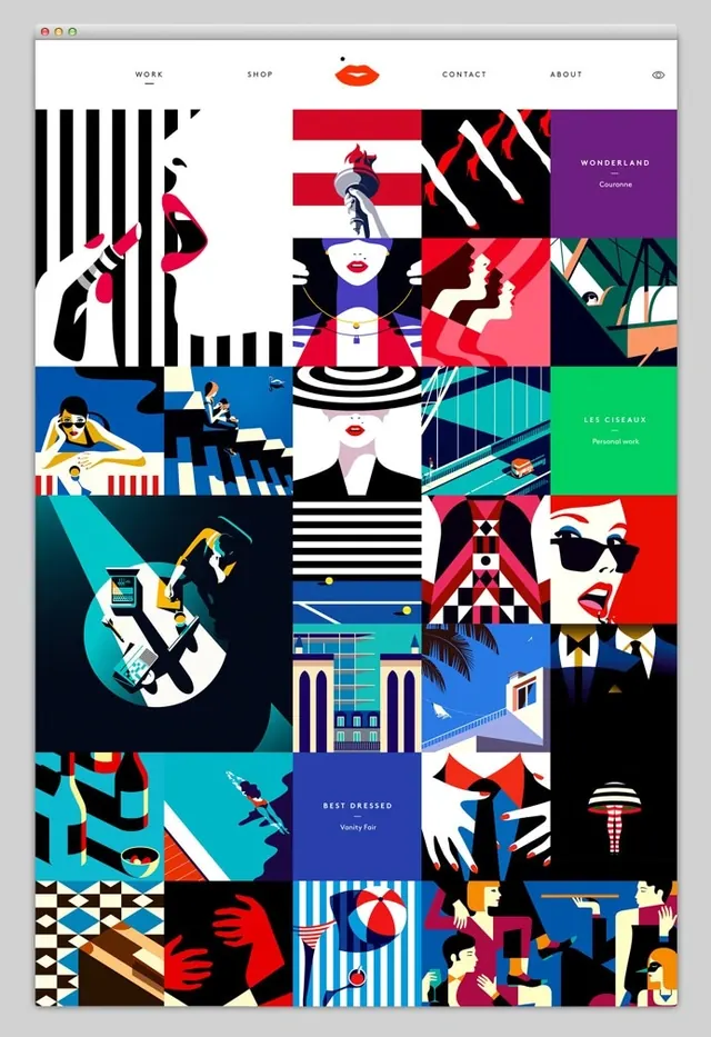 Graphic Design Style Reference Board, swiss, brutalist, high-contrast