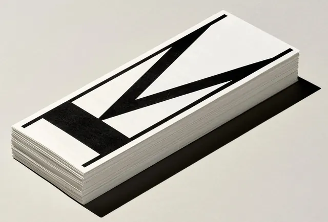 Minimalist Geometric Logo Mockup, minimal, swiss, monochrome