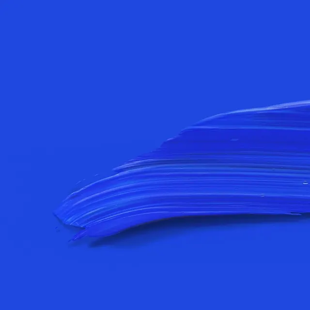 Blue Paint Stroke Abstract, minimal, abstract, vibrant