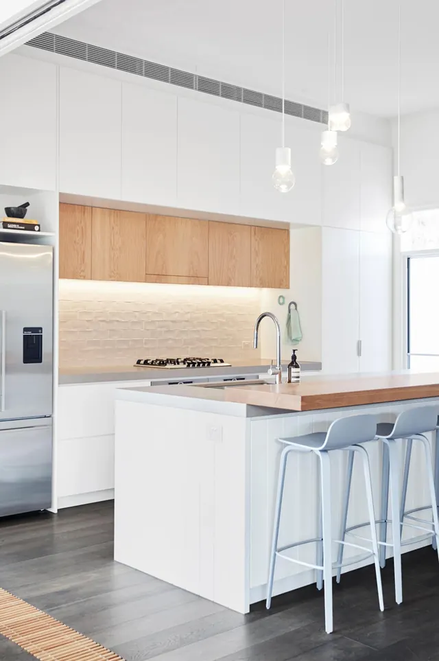 Modern Minimalist Kitchen Interior, minimal, luxury, light