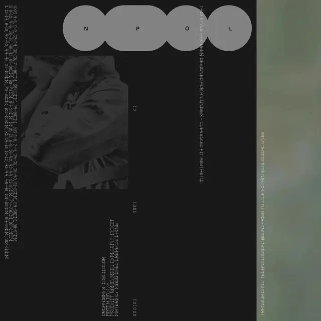 Editorial Typography and Photography Layout, minimal, swiss, dark