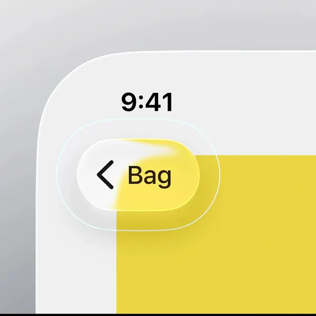 UI Element with Glassmorphism Effect, minimal, glassmorphism, light