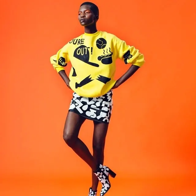 Streetwear Fashion Photography, playful, maximalist, vibrant
