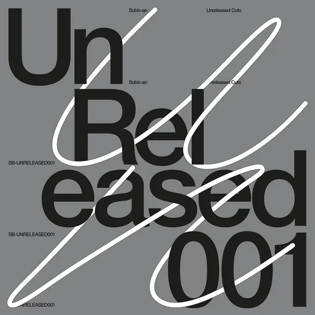 Unreleased 001 Type Specimen, minimal, swiss, monochrome