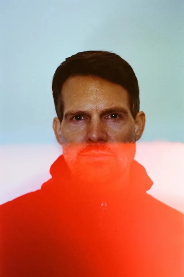 Double Exposure Portrait, photographic, abstract, high-contrast