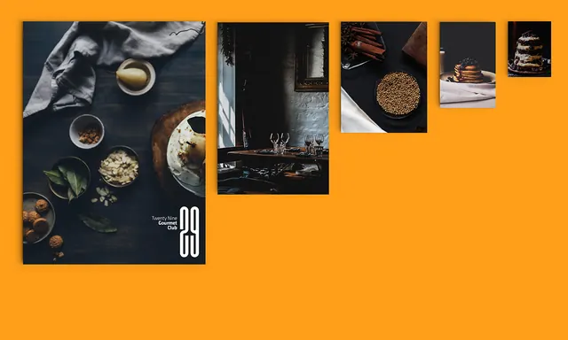 Design Reference Collage, minimal, editorial, dark