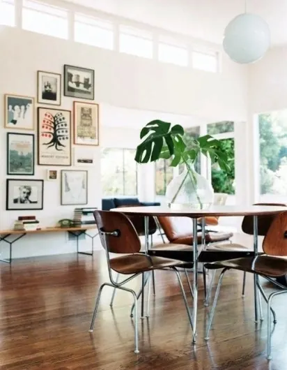 Modern Gallery Cafe Interior, minimal, photographic, light