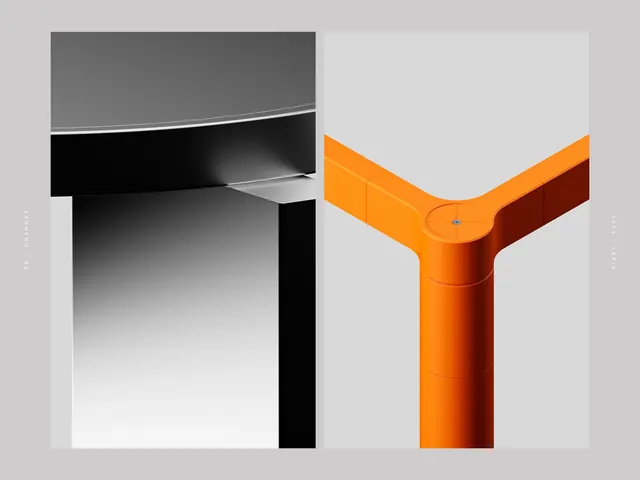 Abstract Geometric Graphic Design, minimal, geometric, high-contrast