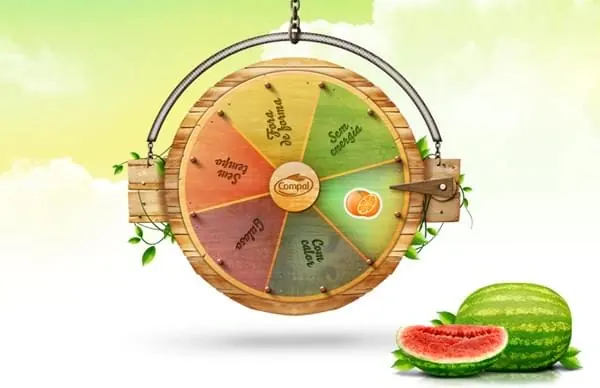 Fruit Nutrition Infographic, playful, illustrated, vibrant