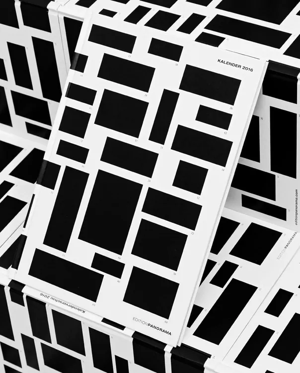 Geometric Grid Identity System, swiss, minimal, monochrome