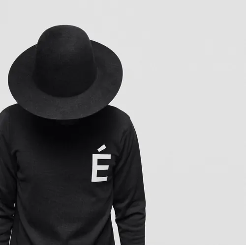 Minimalist Logo Mockup on Apparel, minimal, monochrome, monochrome