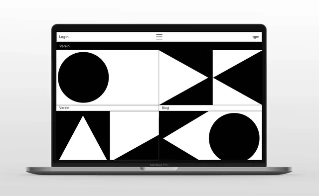 Geometric Abstract Identity System, minimal, swiss, monochrome