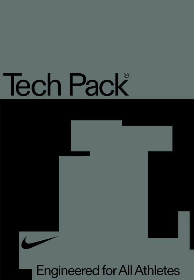 Nike Tech Pack Design Reference, minimal, technical, high-contrast