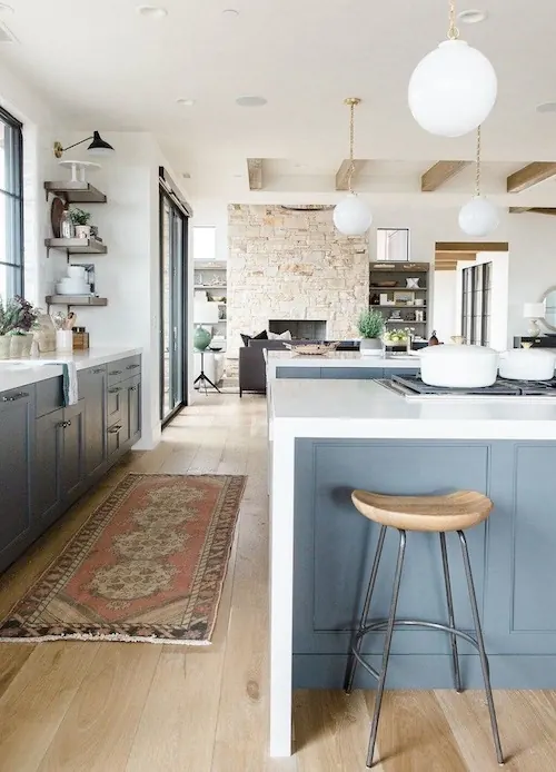 Modern Kitchen Interior Design, minimal, photographic, light