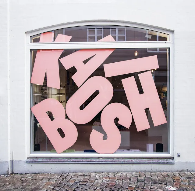 KA-BOSH Wordmark Mockup, playful, maximalist, vibrant