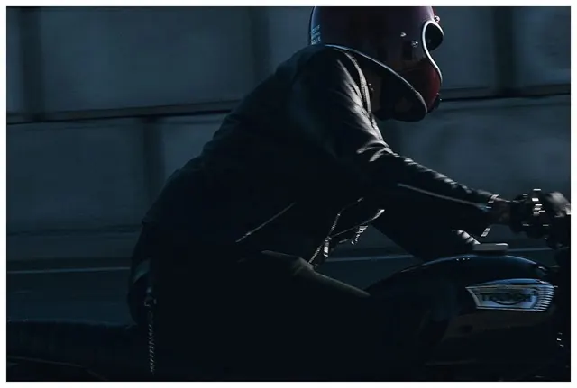 Cybernetic Figure in Dark Environment, dark-mode, technical, dark