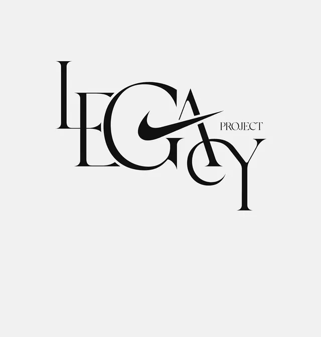Legacy Project Wordmark, minimal, monochrome, monochrome