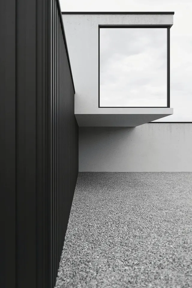 Minimalist Architectural Interior, minimal, geometric, monochrome