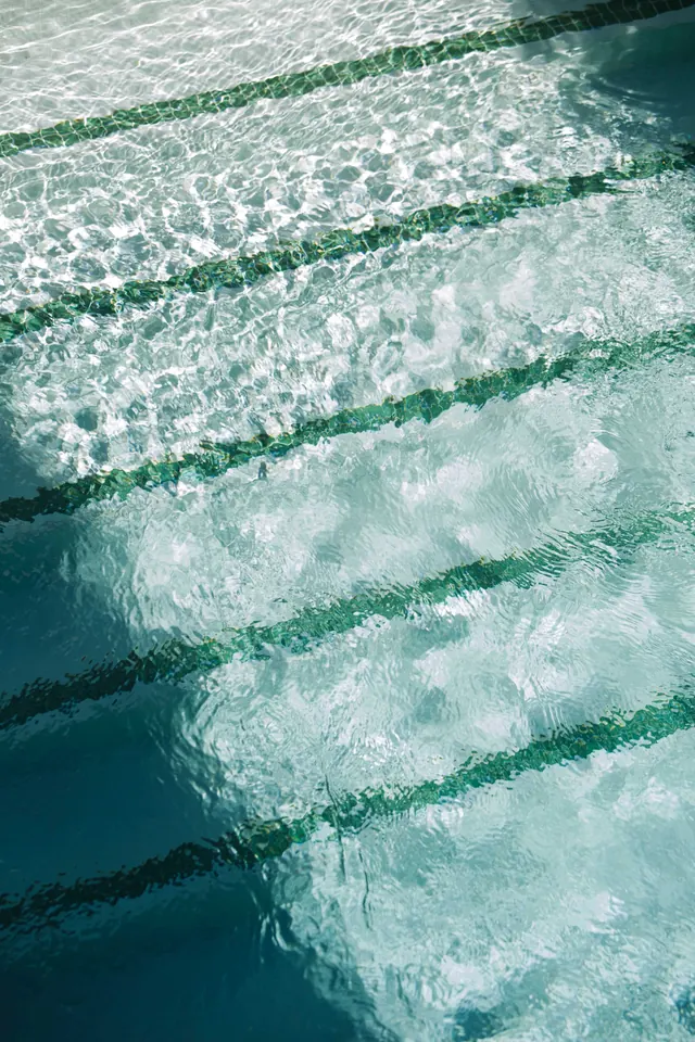Underwater Pool Steps, photographic, organic, cool
