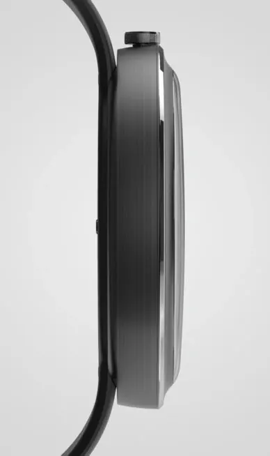 3D Render of a Sleek Metallic Device, minimal, technical, monochrome