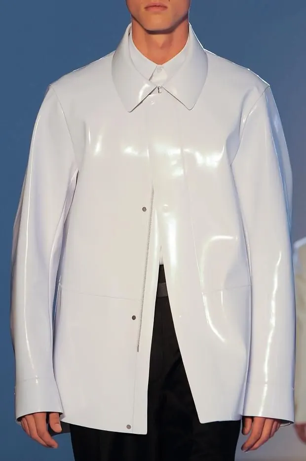 White Button-Down Shirt Mockup, minimal, photographic, light