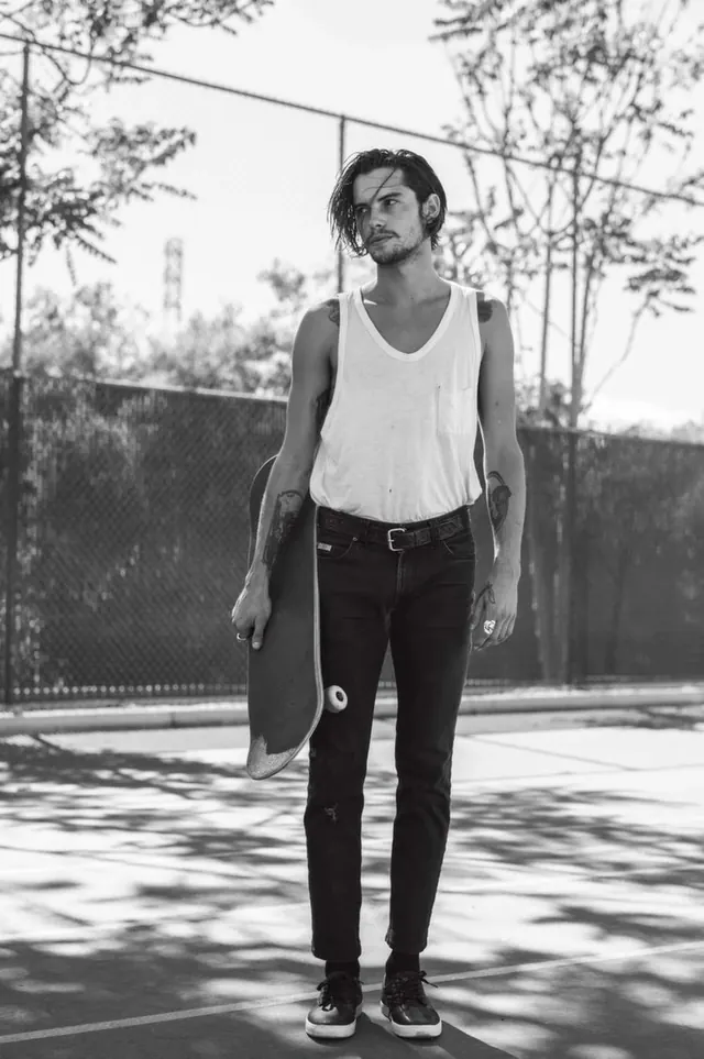 Monochrome Fashion Portrait, monochrome, photographic, monochrome